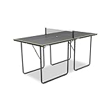 JOOLA Tischtennisplatte Midsize, mittelgroße inklusive Netz, Dark-Grey, 19117, 168 x 84 x 76 cm