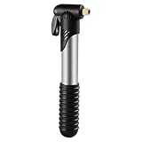 Fahrradpumpe klein - tragbarer Edelstahl -Mini -Fahrradpumpe | 7,99 x 1,37 x 1,18 Zoll langlebiger Basketball Airpump, kleine und leichte Anpassungen und für alle Fahrräder, Straße, Be