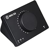 Elgato Wave - Audiomixer und Vorverstärker für XLR-Mikro, Interface-Steuerung, 48 V Phantomspeisung, Tippen zum Stummschalten, digitale Mixing-Software zum Streamen, Aufnehmen, Podcasten, Mac/PC