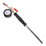 ibasenice Digitaler Reifenfüller mit Manometer Tragbarer Luftdruckprüfer für Auto Motorrad Fahrrad Einfacher Betrieb Vielseitig Kompatibel Präzise Druckanzeige Leicht und Handlich