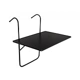 Grindi - Klappbarer Balkontisch Schwarz - SSB 3