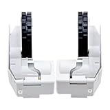 Whltzf Kunststoff Rad Ersatzräder Bodenstaubsauger Teil Kunststoffstruktur Für Roboter Staubsauger Verbessert Die Traktion Leiser Betrieb Ersatz Roboterrad