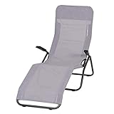 Siena Garden Kippliege Anco anthrazit/hellgrau