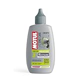 Motul Schmiermittel für Offroad-Fahrrad-Ketten für trockene Einsatzbedingungen, Verschleiß- und Rostschutz, Wasserfest, Flasche mit Tropfspitze, Bike Care Chain Lube Dry Off Road, 100 ml