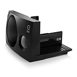 EUREL RS42 Allesschneider Elektrisch Schwarz – Klappbare Brotschneidemaschine mit Edelstahlklinge Ø170 mm – Schnittstärke 0–17 mm, BPA-frei, 100W
