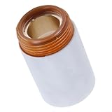 ZMdooreasy 256029 49X333 Fackel-Haltebecher Metall, für Fräser für XT60 XT60M Spectrum 875 Elektrischer Plasmaschneider Sicherer Verbrauchsmaterial Aufsatz, Weiß