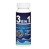 Pool-Reagenzien | Analyse für Pools | 50 Einheiten für genaue pH- und Salztests | Erhaltung des Gleichgewichts von Salzwasser | Vergrabenes Schwimmbad Spa Teich