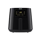 Philips Essential Airfryer XL - 6.2L, Fritteuse ohne Öl, Rapid Air Heißlufttechnologie, Touchscreen, HomeID App mit Rezepten (HD9270/90)