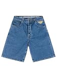 Homeboy Unisex X-Tra Monster Denim Shorts Washed Blue 25