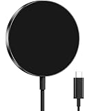Mag-Safe Ladegerät, Induktives Ladestation Kompatibel mit iPhone 17 16 15 Pro Max/17 Air, Magnetic Wireless Charger Pad for iPhone 14 13 12 Serie, for Air-Pods Pro 3/4 -Schlank