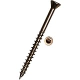 Profi-Buy JD-Plus Dielenschrauben gelb verzinkt | 3,5MM x 50MM | VE: 500 STCK | Senkkopf mit Fräsrippen und I-Stern | TX 15