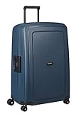 Samsonite S'Cure Eco - Spinner L Koffer, 75 cm, 102 L, TSA-geprüft , Blau (Navy Blue)