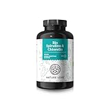 NATURE LOVE® Bio Spirulina + Bio Chlorella - je 3000mg Spirulina & Chlorella pro Tagesdosis - 500 Tabletten - Ohne Zusätze und Bio zertifiziert - Hochdosiert, laborgeprüft und vegan