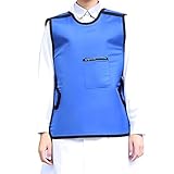 TYBGAU Boutique UK 0,35/0,5 Mmpb Bleischürze, Röntgenschutzbleiweste, Strahlenschutzanzug, strahlenschützende leichte Röntgenschutzschürze für Erwachsene