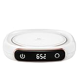 Elektrischer Tassenwärmer für den Schreibtisch, elektrischer Tassenwärmer mit Schnellaufheizung, Tassenwärmer mit automatischer Abschaltung, Mehrzweck-Tassenwärmer für