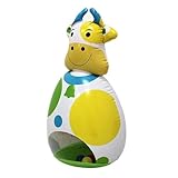 Générique Music Tree Rolling Ball Track – Color Sorting Toy | 3D Wobble Toys for Babies | Kinder Interactive Game Inflatable Cow Doll for Boys Girls Bedroom Home Desk Classroom Backyard Birthday