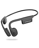 SANOTO Knochenschall Kopfhörer, Open Ear Kopfhörer Bluetooth 5.3, 8 Stunden Akkulaufzeit, Bone Conduction Headphones mit Dual-Mikrofon, IPX6 wasserdichte Sport Kopfhörer, zum Fahrrad Jogging