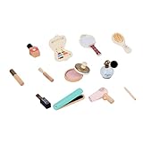 BESTonZON 1 Satz Make-up-Spielzeug Geburtstagsgeschenke Für Kinder Make-up-Set Für Kinder Spielset Aus Holz Kinderanzug Spielzeug Für Kleine Mädchen Holzspielzeug Schminkset Kosmetik Plastik