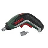 Theo Klein 8300 Bosch Akkuschrauber Ixolino | Batteriebetriebener Akkuschrauber mit Licht und Sound | Auswechselbare Aufsätze | Maße: 12,5 cm x 4 cm 9 cm | Spielzeug für Kinder ab 3 Jahren