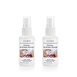 HANSE PRO Brillen-Reiniger, 2 x 50 ml I Brillen-Pflege I Reinigungs-Spray I schnelle und streifenfreie Reinigung von Brillen und Display-Oberflächen I ideal für unterwegs