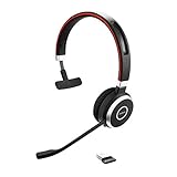 Jabra Evolve 65 Wireless Mono On-Ear Headset – Unified...