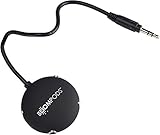 Boompods Multi Kopfhörer Audio Verteiler - 3,5mm Klinkenstecker Adapter mit 4 Anschlüssen, AUX Stereo Headset Adapter, Kompakter Mehrfach-Splitter für Smartphone, Tablet und Computer, Schwarz