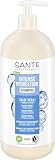 SANTE Naturkosmetik Intense Hydration Shampoo Aloe Vera + Mango-Extrakt, veganes Pflegeshampoo mit Pumpspender, stärkt und hydratisiert trockenes Haar, 950 ml