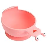 Toyvian 1stk Babyschale Aus Silikon Baby Silikon Schüssel Silikon Essen Schalen Baby Geschirr Baby Fütterung Geschirr Baby Obst Schüssel Kieselgel Essbare Schale Verbrühungsschutz Kind