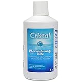 Cristal Pool Wintermittel 1 Liter für 20 m³ Einmalige Anwendung Einfache Winterpflege ohne Ablassen Überwinterungsmittel schaumfrei Winterpflegemittel gegen Algen und Kalk Überwinterung