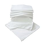 Nurtextil24 Kissen-Inlett 2er 4er 6er 8er 10er Sparpack ohne Füllung 100% Baumwolle 20 Größen in Weiß mit Reißverschluss 2er Pack 40 x 40 cm