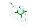 Gima - Einzelpatienten-Gesichtsmaske mit aufblasbarem Luftpolster, Größe n. 4, Erwachsene, Latexfrei, 1 Stück