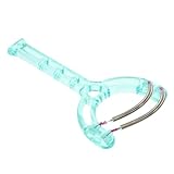 FRCOLOR Handliches Gesichts haarentfernungsgerät mit Doppel federn für Schmerzfreie Gründliche Gesichtshaarentfernung Langlebig und Hautschonend Kompakt für Unterwegs Zufällige Farbe