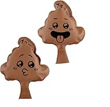 Rakiuty Furzkissen,Pupskissen,Pupskissen Kinder,Selbstaufblasend Pupskisse,Lustige furz Prank Scherzartikel Party,2 Stück