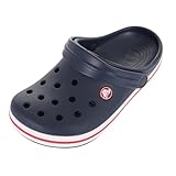 Crocs Unisex Kids Crocband Clog K, Navy/Red, 37/38 EU