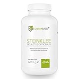 FürstenMED® 180 Steinklee Kapseln vegan - 940 mg pro Tagesdosis - echter gelber melilotus officinalis - laborgeprüft & ohne Zusätze