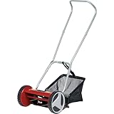 Einhell Hand-Rasenmäher GC-HM 300 (für bis zu 150 m², 30 cm Schnittbreite, kugelgelagerte Mähspindel mit 5 hochwertigen Stahlmessern, 4-stufige Schnitthöheneinstellung 13-37 mm, 16 l-Fangkorb)