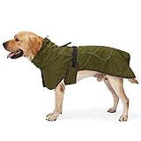 HEYWEAN Hundejacke Wasserdichter Hundemantel Reflektierende...