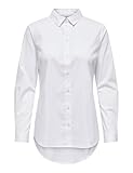 Only&JDY JDY Damen Bluse JDYMIO L/S Shirt WVN NOOS, Weiß (White), 42