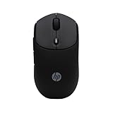 HP 400 Duale kabellose Maus, Bluetooth und USB, 2,4 GHz, 24 Monate Akku, leise Klicks, weiche Haptik, Schwarz