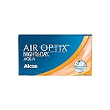 Air Optix Night & Day Aqua Monatslinsen weich, 6 Stück, BC 8.6 mm, DIA 13.8 mm, -3 Dioptrien