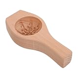 SECFOU Holz Gebäckform 35cm für Hausgemachte Brötchen Teigtaschen und Desserts Langlebige Handgefertigte Keks und Kuchenform mit Traditionellem Design für Küche und Backzubehör