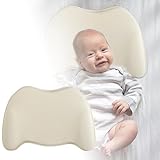 bequemes Kopfkissen, ergonomisches Lagerungskissen, weich Schlafkissen, Waschbar Kopf Stützkissen, Zierkissen, Weich und atmungsaktiv, für Seiten, Rücken & Bauchschläfer (A)