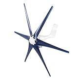 Windkraft-Generator-Set, klein, 300 W, hohe Effizienz für Stromerzeugung mit Controller-Zubehör (blau, 24 V)