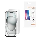 TELTECH Panzerglas für iPhone 13/13 Pro / 14 / 16e – 9H Härte, Anti-Kratzer, Blasenfrei, Ultra-HD Klar, Einfache Installation