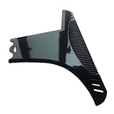 Bartform-Werkzeug, Bart Guide Shaping Tool | Werkzeug Spitzengitter Schablone - Bartfutterwerkzeug Bartschablone, Snorshaper Bartschneideführung, Präzises Bartdesign und Styling