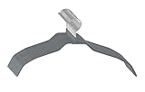 WENKO Kleiderbügel Mod. Alessia platzsparend 20er Set Formbügel für Garderobe rutschfeste Kleiderbügel aus verchromtem Metall mit Anti-Rutsch Kunststoffbeschichtung je 41 x 21,5 x 0,5 cm Grau glänzend