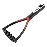 Tefal Ingenio Kartoffelstampfer, Kunststoff, Rot/schwarz, 32.2 x 9.2 x 8.8 cm