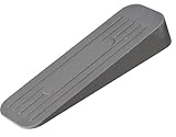 Merriway BH02509 Deluxe hochbelastbarer, rutschfester Gummitürkeil, Grau