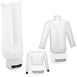 Sichler Haushaltsgeräte Hemdenbügler: Digitale 3in1-Bügelpuppe mit Hosen- & Schuhaufsatz, Timer, 1.200 Watt (Hosenbügler, Bügler, Hose und Hemd Bügel)