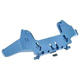 vhbw Beutelhalter kompatibel mit Miele S8310, S8320, S8330, S8340, S8360 Staubsauger - Aufnahme für Staubbeutel, Blau